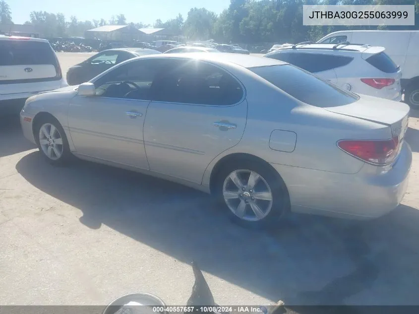 2005 Lexus Es 330 VIN: JTHBA30G255063999 Lot: 40557657