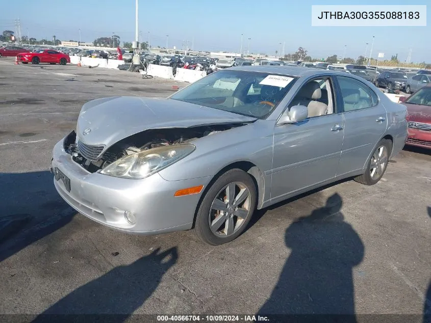 2005 Lexus Es 330 VIN: JTHBA30G355088183 Lot: 40566704