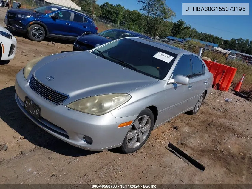 2005 Lexus Es 330 VIN: JTHBA30G155073195 Lot: 40568733