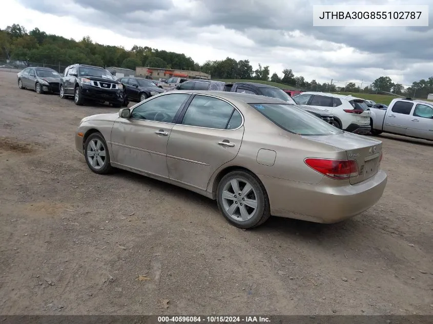 JTHBA30G855102787 2005 Lexus Es 330