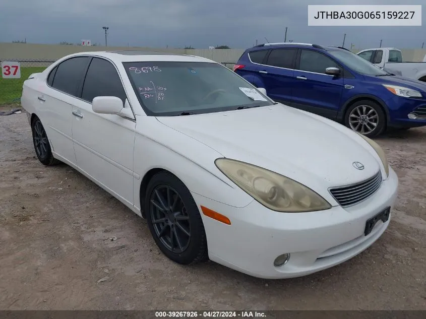 JTHBA30G065159227 2006 Lexus Es 330