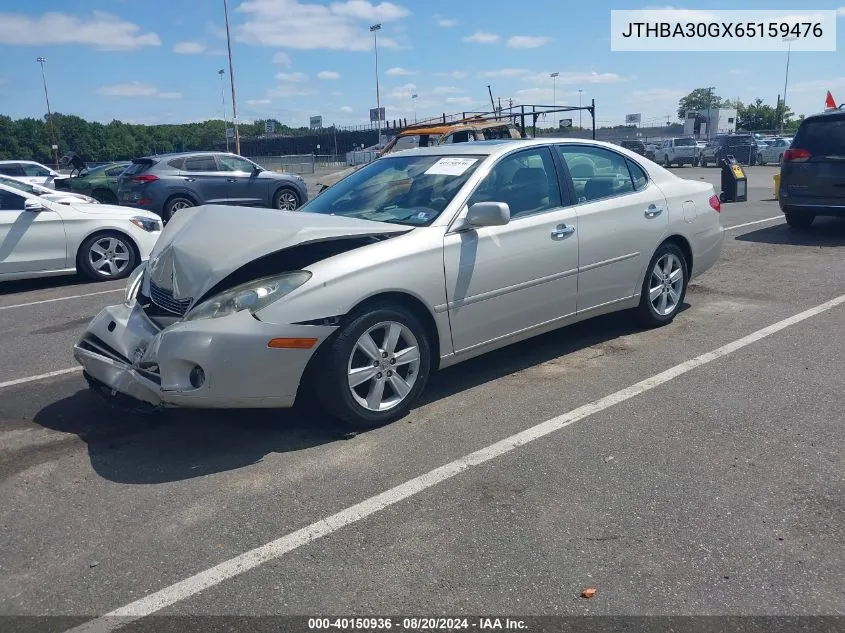 2006 Lexus Es 330 VIN: JTHBA30GX65159476 Lot: 40150936