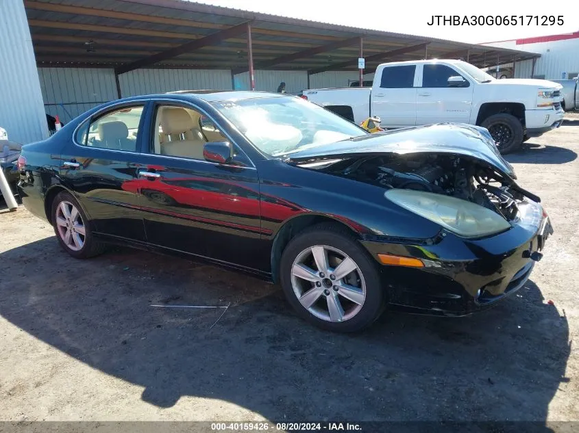 2006 Lexus Es 330 VIN: JTHBA30G065171295 Lot: 40159426