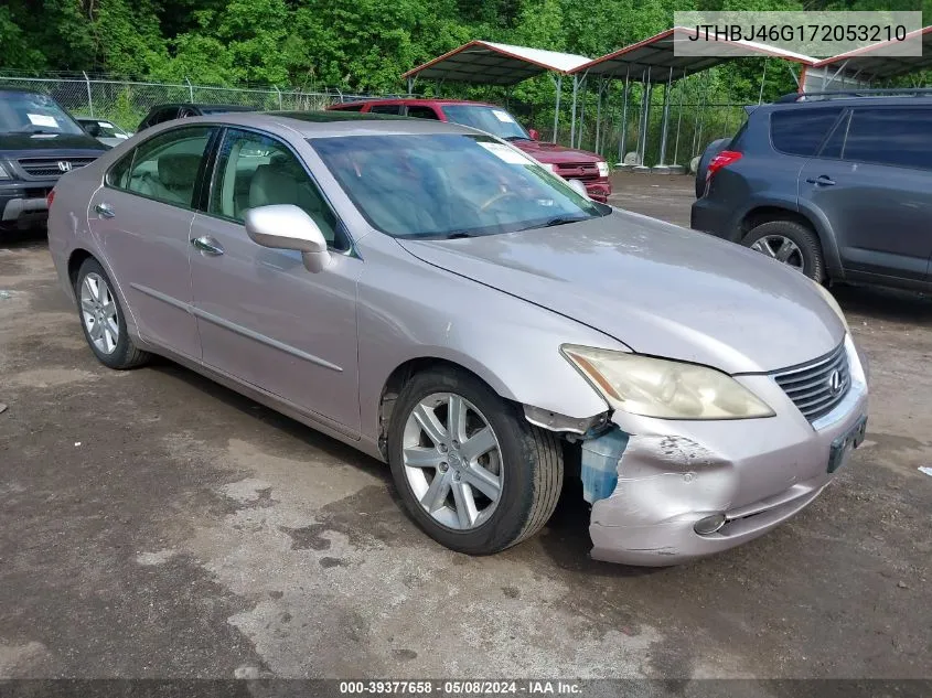 2007 Lexus Es 350 VIN: JTHBJ46G172053210 Lot: 39377658