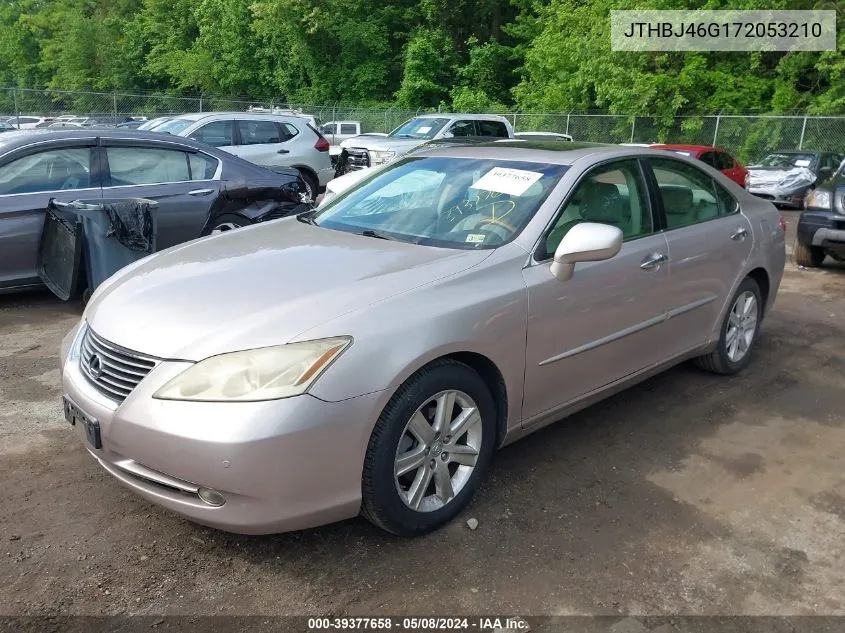 JTHBJ46G172053210 2007 Lexus Es 350