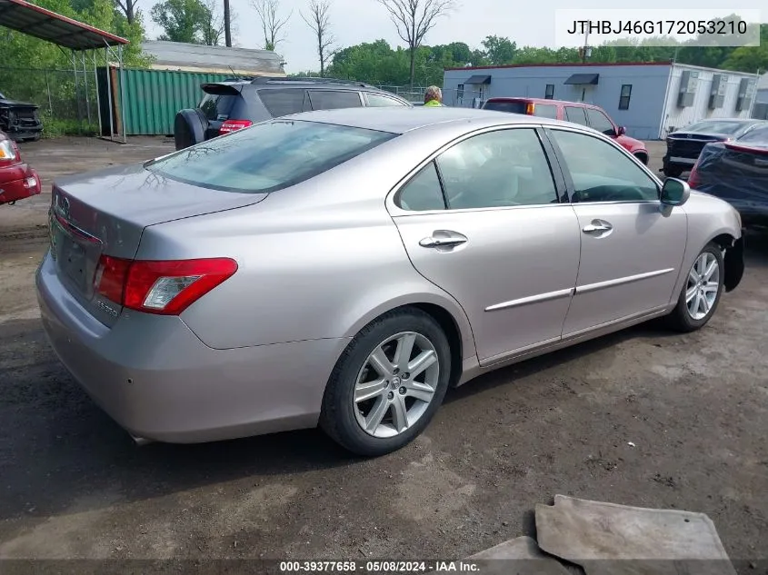 2007 Lexus Es 350 VIN: JTHBJ46G172053210 Lot: 39377658