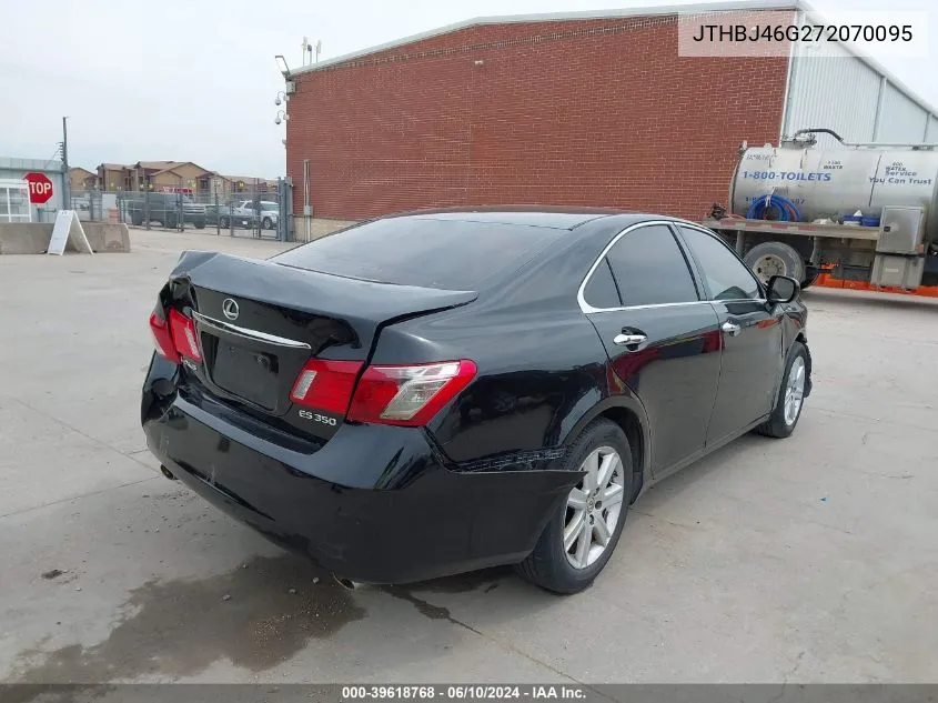 JTHBJ46G272070095 2007 Lexus Es 350