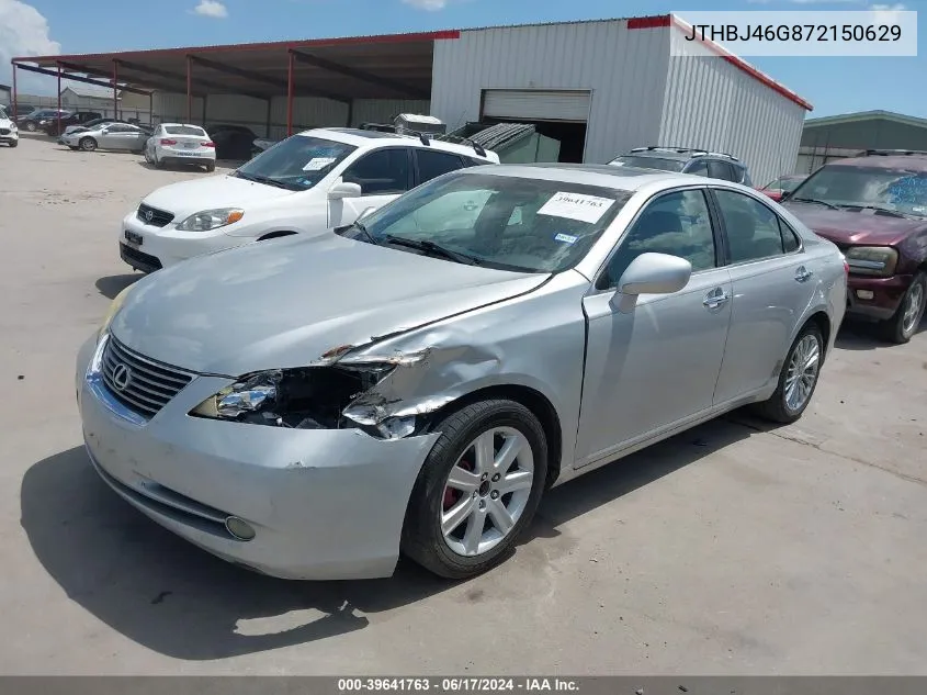 JTHBJ46G872150629 2007 Lexus Es 350