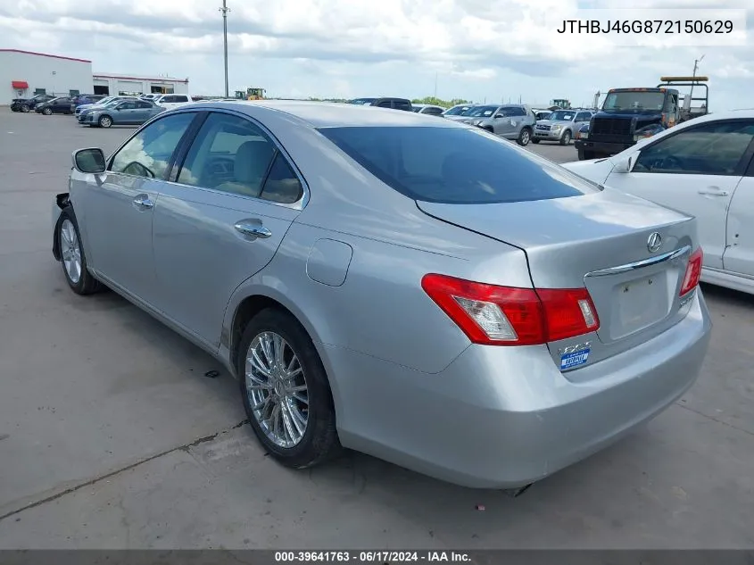 JTHBJ46G872150629 2007 Lexus Es 350