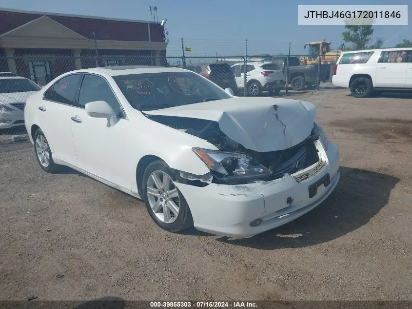 JTHBJ46G172011846 2007 Lexus Es 350