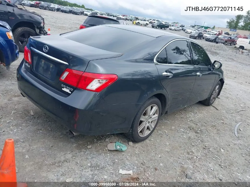 JTHBJ46G772071145 2007 Lexus Es 350