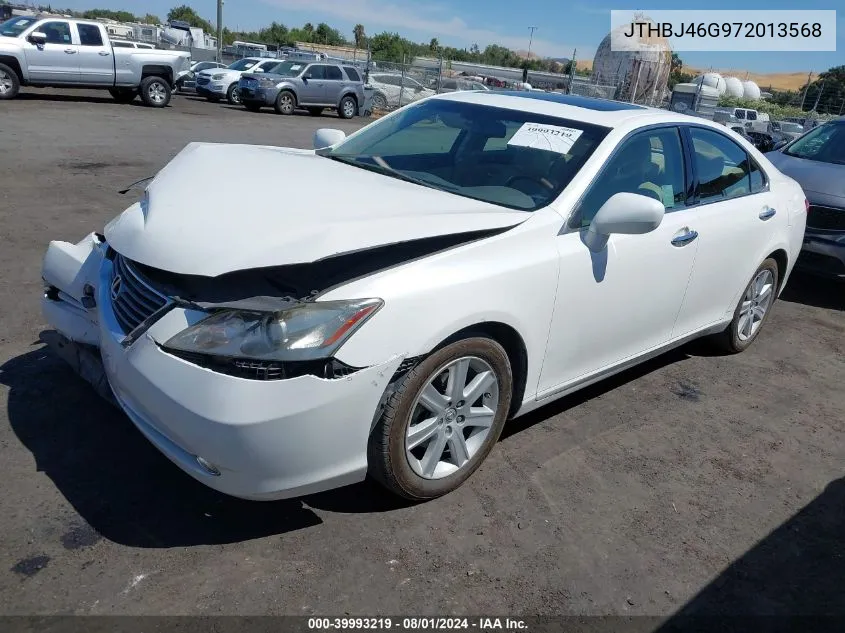 2007 Lexus Es 350 VIN: JTHBJ46G972013568 Lot: 39993219