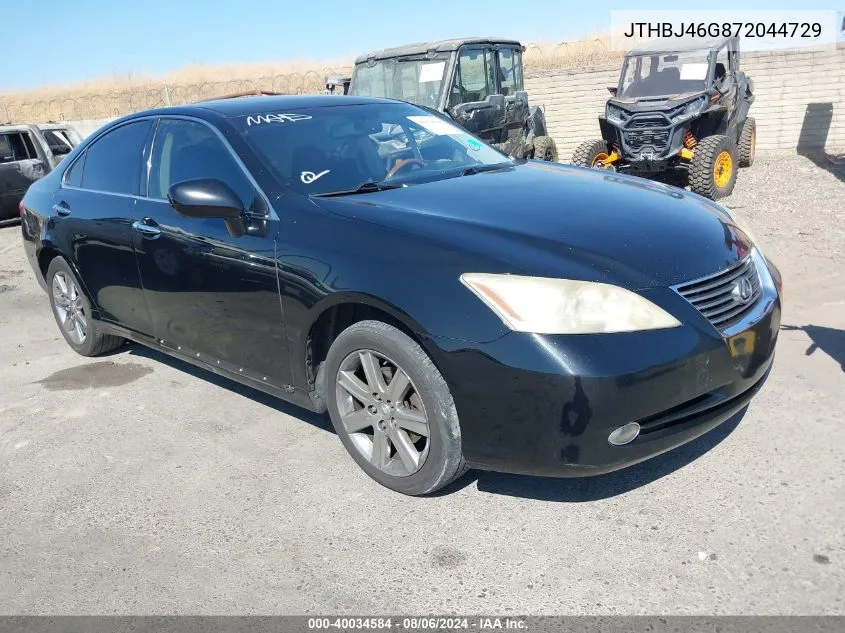 JTHBJ46G872044729 2007 Lexus Es 350