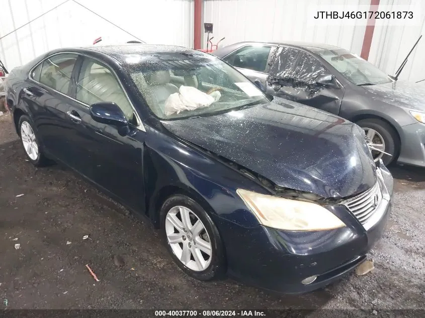 2007 Lexus Es 350 VIN: JTHBJ46G172061873 Lot: 40037700