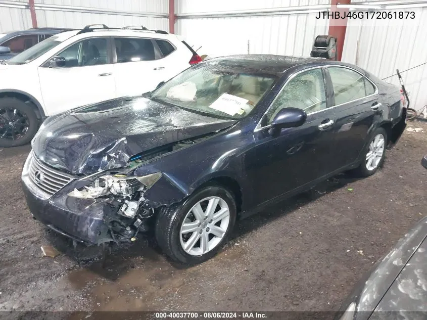 2007 Lexus Es 350 VIN: JTHBJ46G172061873 Lot: 40037700