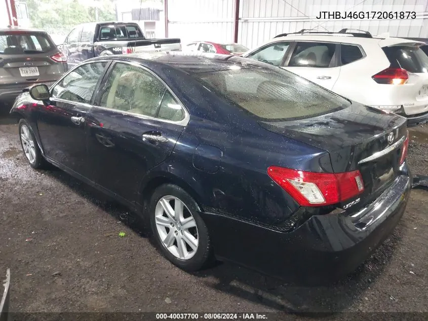 2007 Lexus Es 350 VIN: JTHBJ46G172061873 Lot: 40037700