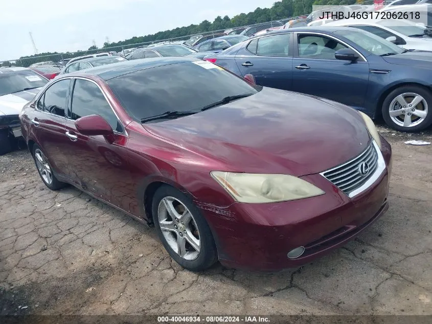 JTHBJ46G172062618 2007 Lexus Es 350