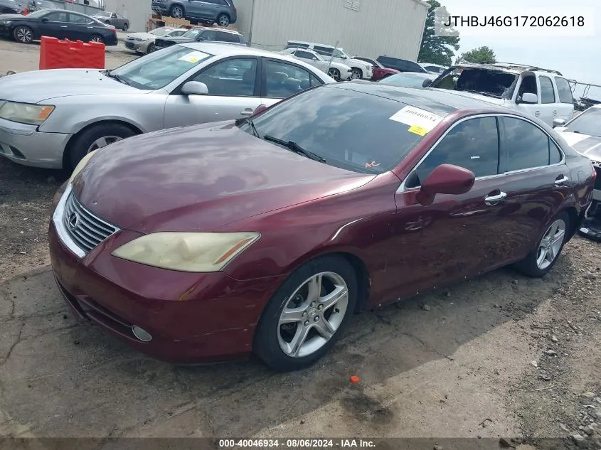 JTHBJ46G172062618 2007 Lexus Es 350