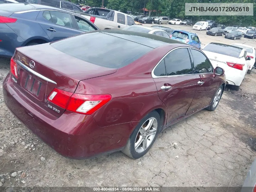 JTHBJ46G172062618 2007 Lexus Es 350