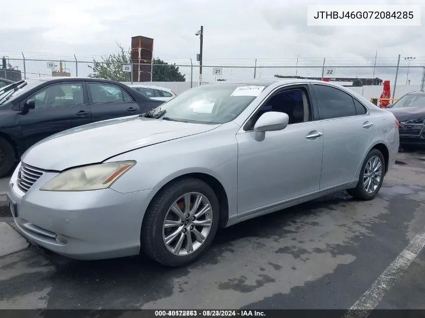 2007 Lexus Es 350 VIN: JTHBJ46G072084285 Lot: 40172863