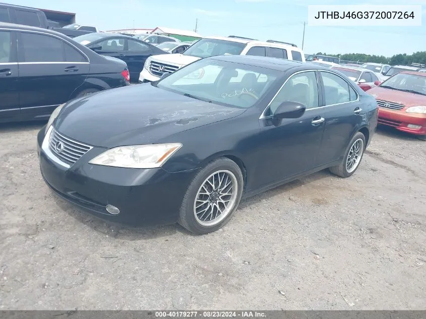 2007 Lexus Es 350 VIN: JTHBJ46G372007264 Lot: 40179277