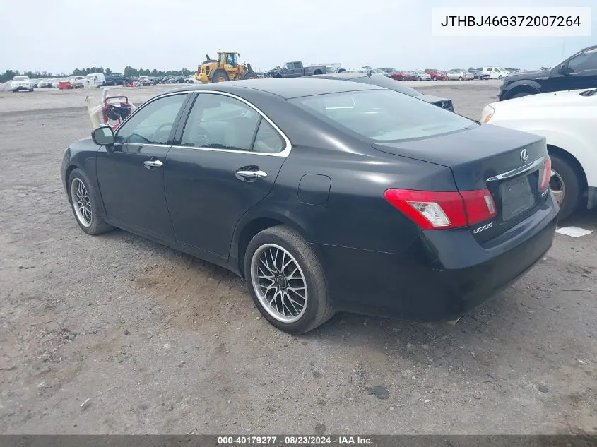 JTHBJ46G372007264 2007 Lexus Es 350