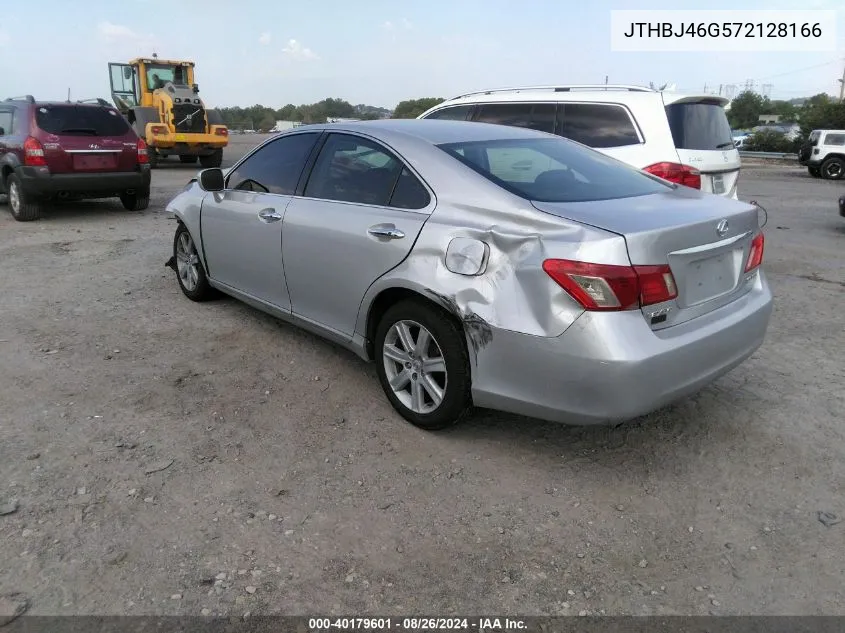 2007 Lexus Es 350 VIN: JTHBJ46G572128166 Lot: 40179601