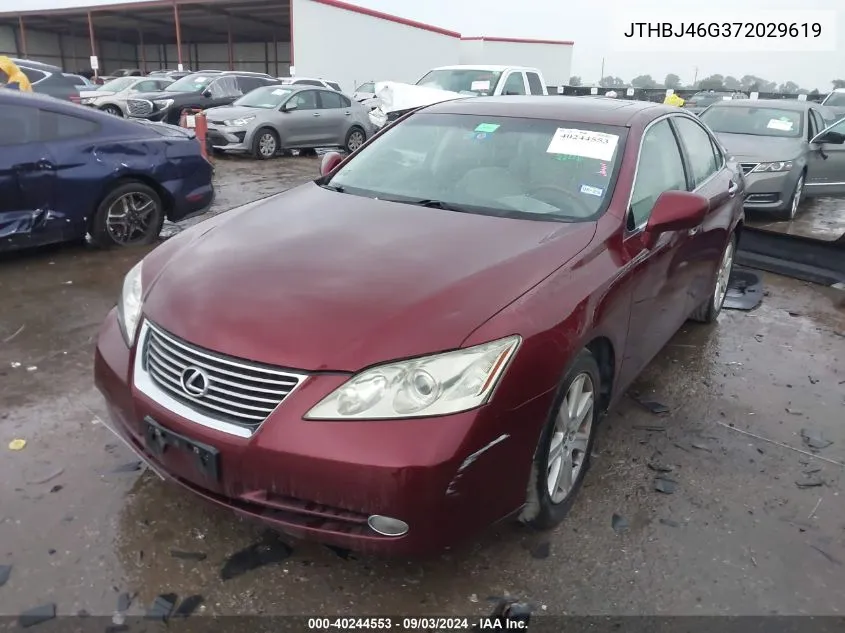 JTHBJ46G372029619 2007 Lexus Es 350