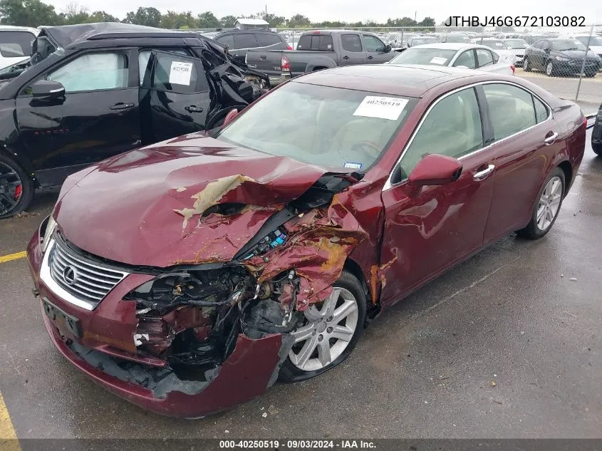 JTHBJ46G672103082 2007 Lexus Es 350