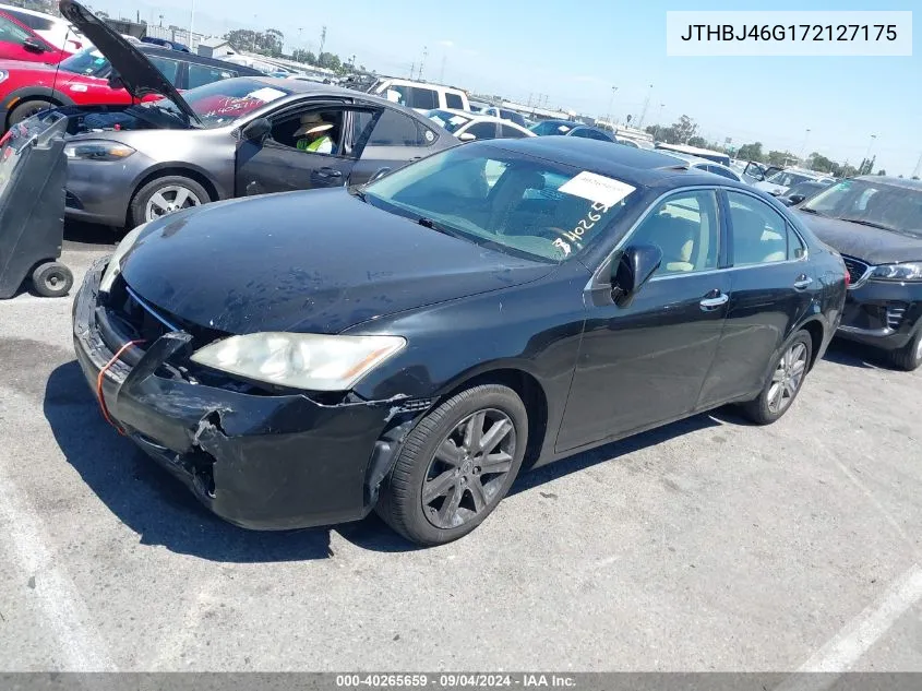 2007 Lexus Es 350 VIN: JTHBJ46G172127175 Lot: 40265659