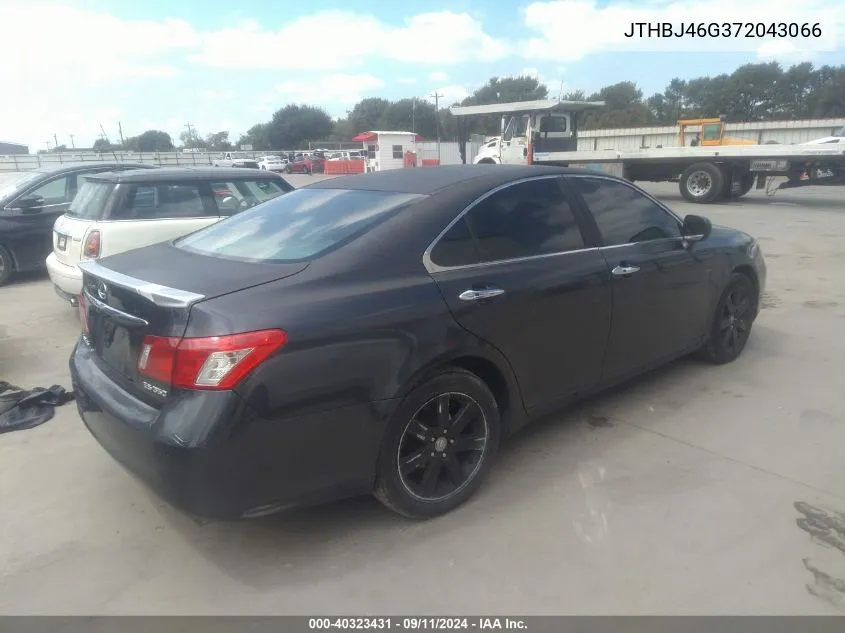 2007 Lexus Es 350 VIN: JTHBJ46G372043066 Lot: 40323431