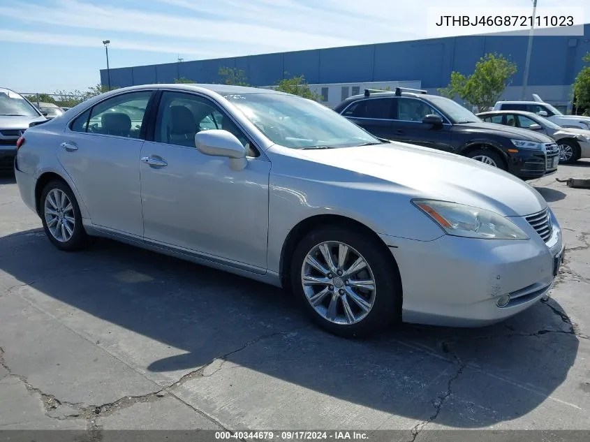 JTHBJ46G872111023 2007 Lexus Es 350