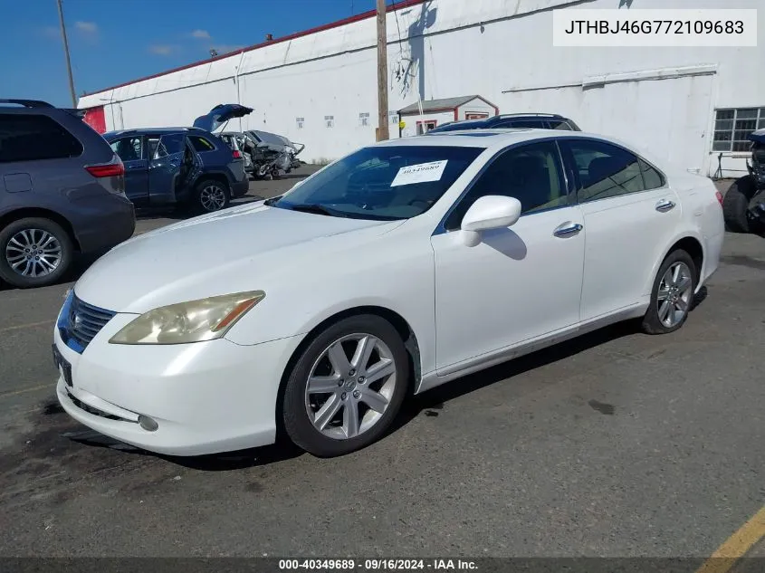 2007 Lexus Es 350 VIN: JTHBJ46G772109683 Lot: 40349689