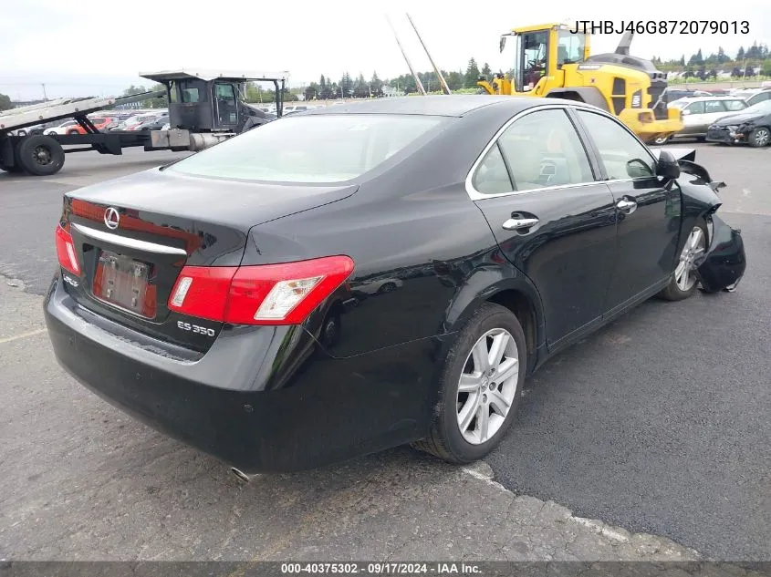 2007 Lexus Es 350 VIN: JTHBJ46G872079013 Lot: 40375302