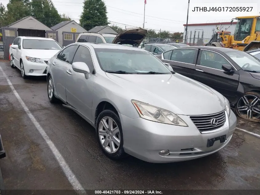 2007 Lexus Es 350 VIN: JTHBJ46G172055927 Lot: 40421703