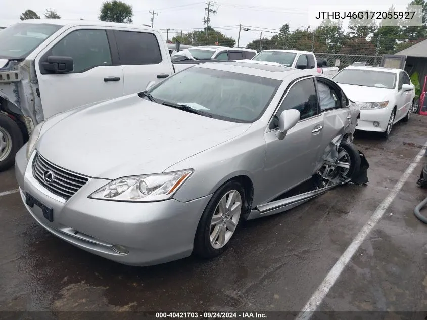 2007 Lexus Es 350 VIN: JTHBJ46G172055927 Lot: 40421703