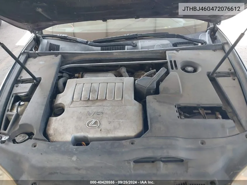 JTHBJ46G472076612 2007 Lexus Es 350