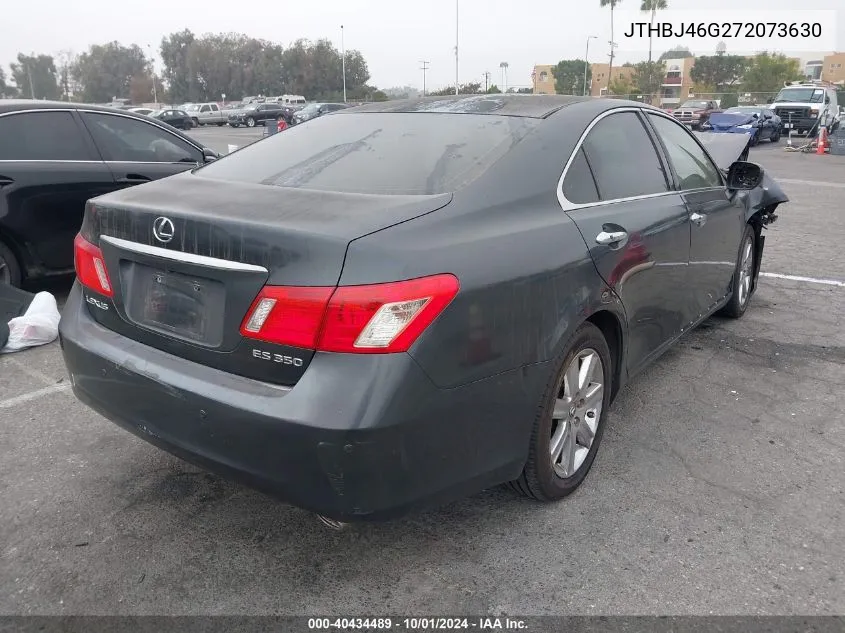 2007 Lexus Es 350 VIN: JTHBJ46G272073630 Lot: 40434489