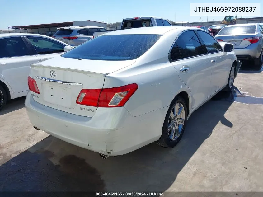 2007 Lexus Es 350 VIN: JTHBJ46G972088237 Lot: 40469165