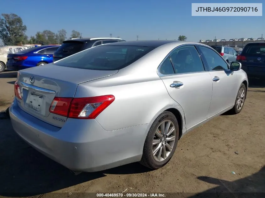 2007 Lexus Es 350 VIN: JTHBJ46G972090716 Lot: 40469570