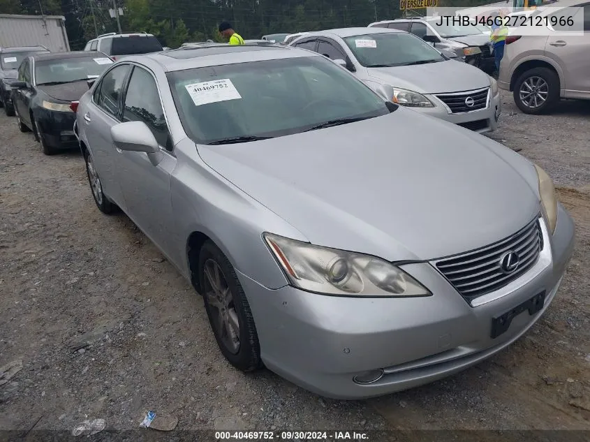 JTHBJ46G272121966 2007 Lexus Es 350