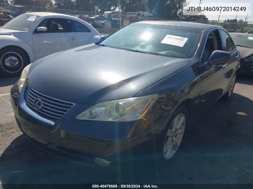 2007 Lexus Es 350 VIN: JTHBJ46G972014249 Lot: 40479569