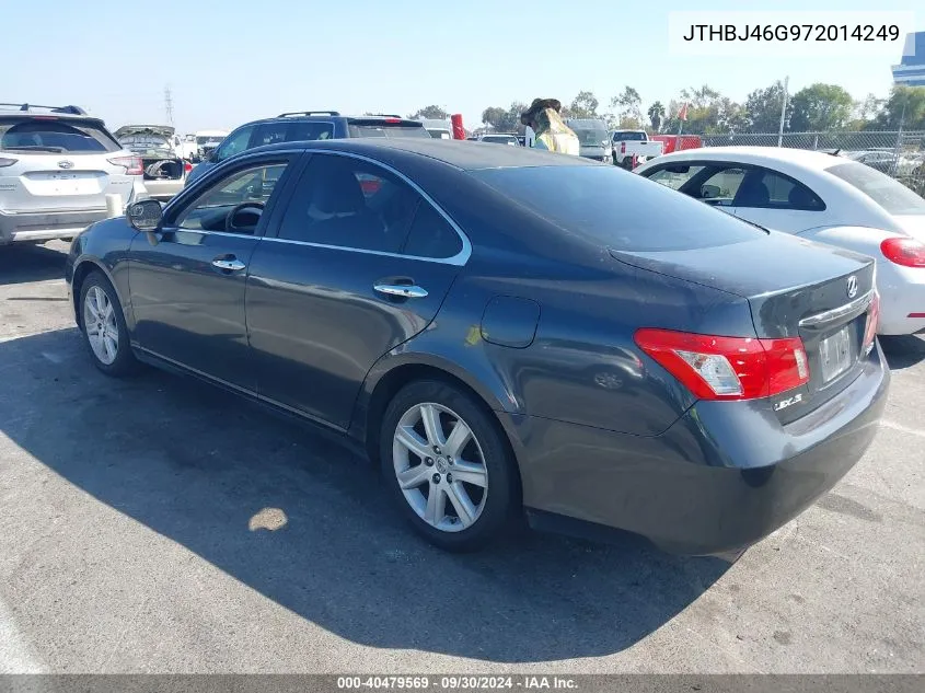 2007 Lexus Es 350 VIN: JTHBJ46G972014249 Lot: 40479569