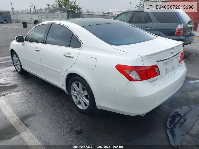 JTHBJ46G672015696 2007 Lexus Es 350