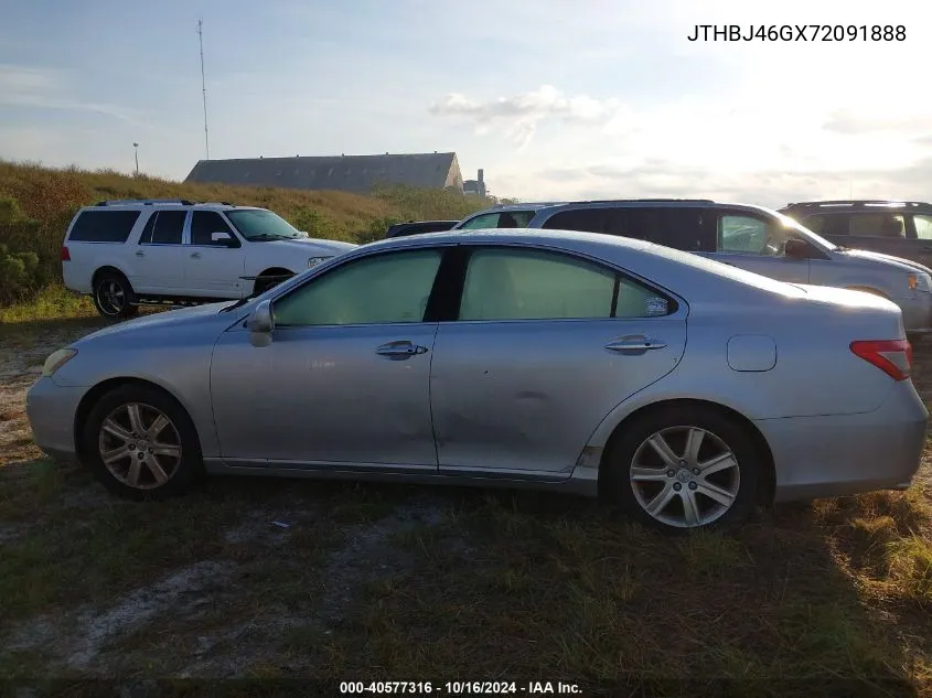 2007 Lexus Es 350 VIN: JTHBJ46GX72091888 Lot: 40577316