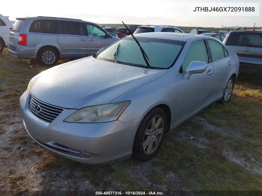 2007 Lexus Es 350 VIN: JTHBJ46GX72091888 Lot: 40577316