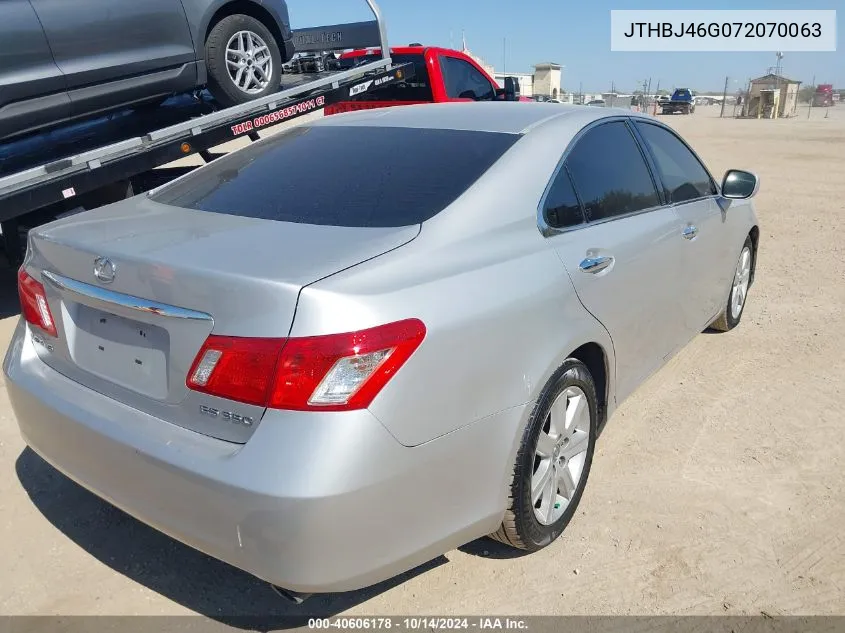 JTHBJ46G072070063 2007 Lexus Es 350