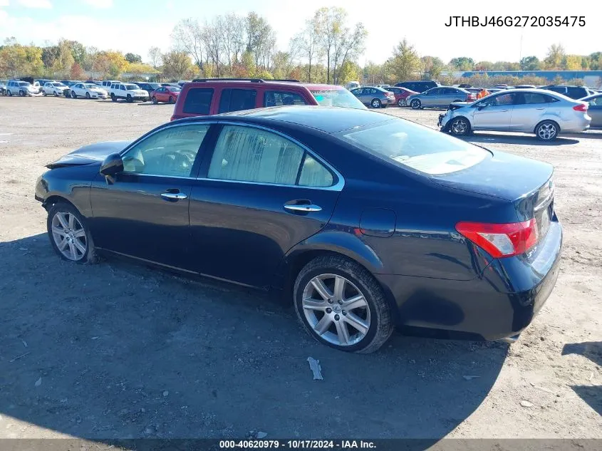 JTHBJ46G272035475 2007 Lexus Es 350