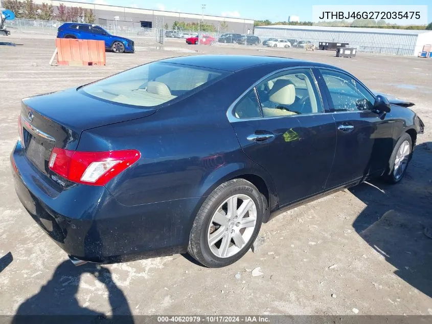 JTHBJ46G272035475 2007 Lexus Es 350