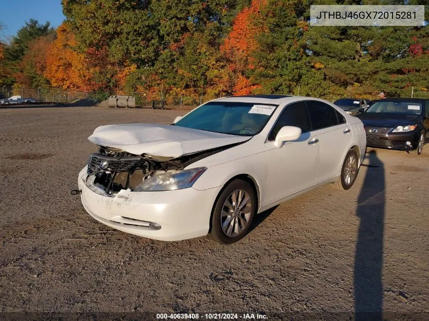 JTHBJ46GX72015281 2007 Lexus Es 350